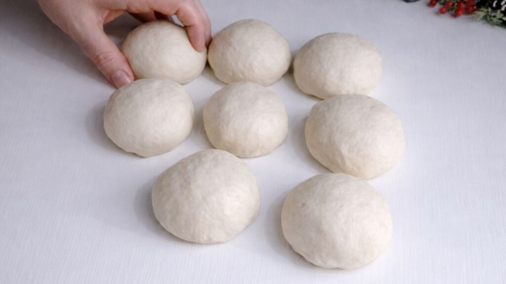 Shaped dough balls for homemade baguettes