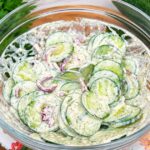 Creamy Cucumber Salad