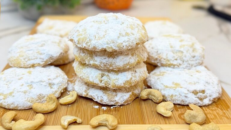 Cashew Meltaway Cookies