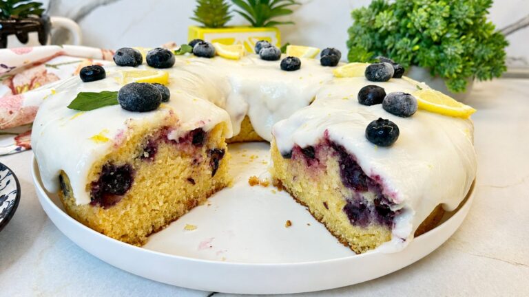 Lemon Blueberry Bundt Cake