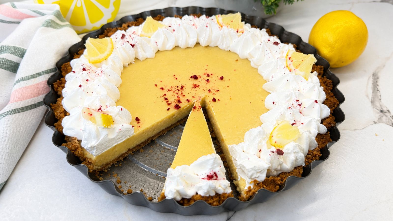 Easy Creamy Lemon Pie
