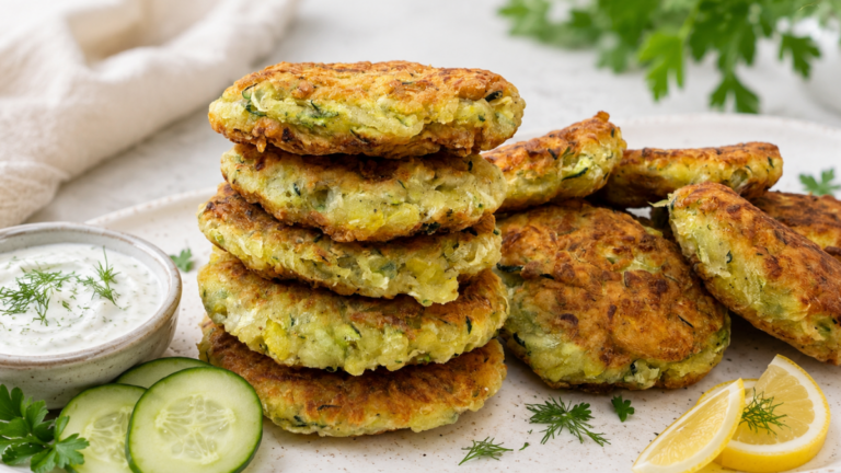 Crispy Zucchini Fritters